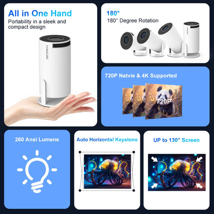 🏆 Magcubic HY300 Pro 4K Android Projector 🏠✨