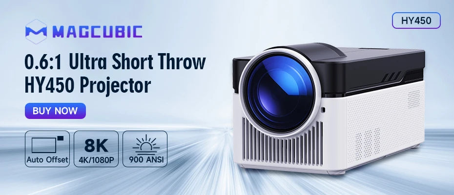 🏆 Magcubic HY300 Pro 4K Android Projector 🏠✨