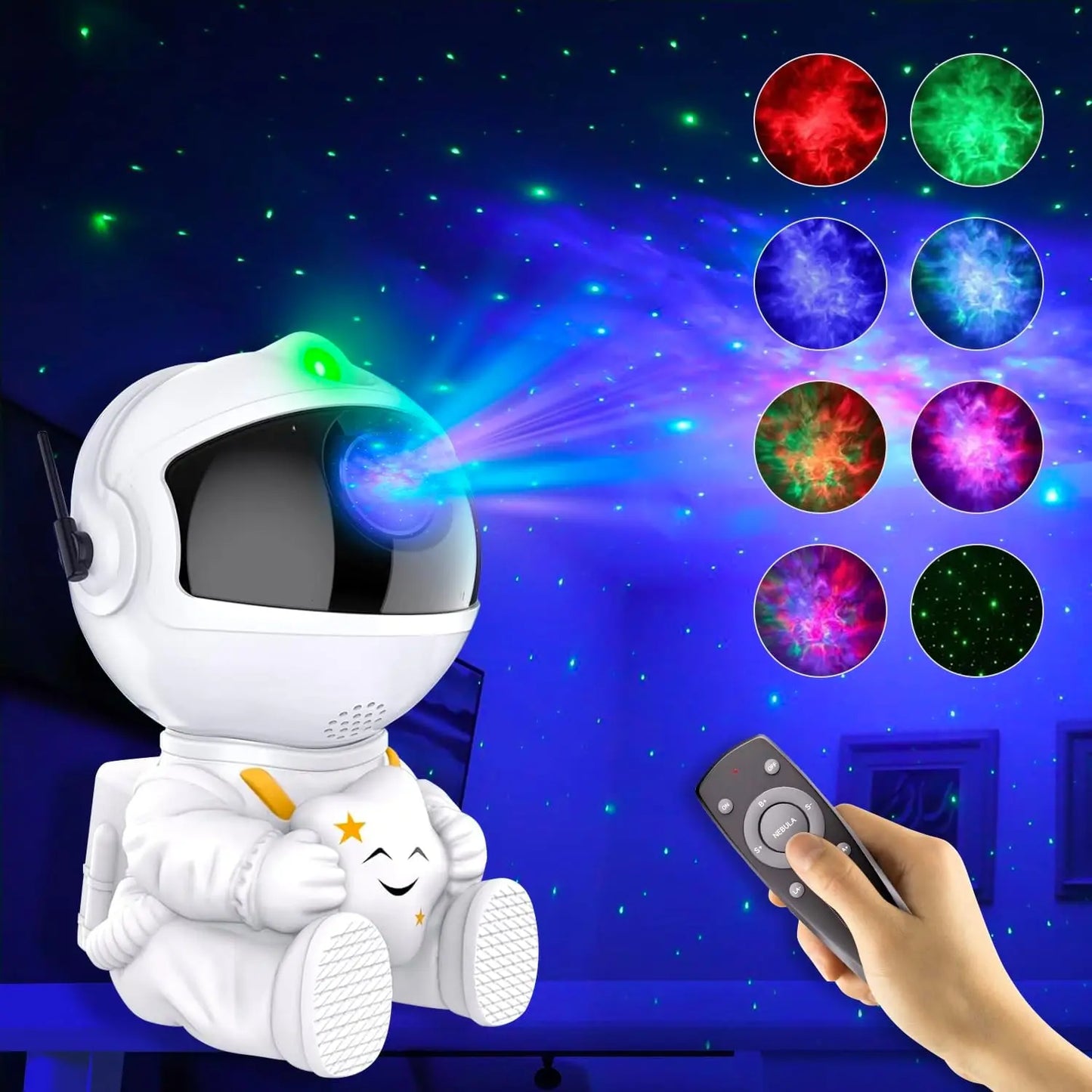 Galaxy Projector LED Night Light 🌌✨